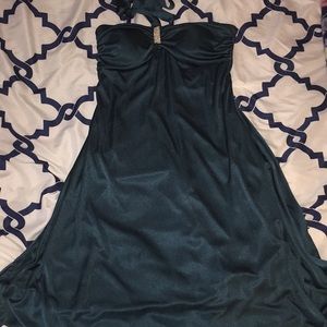 Teal dress
